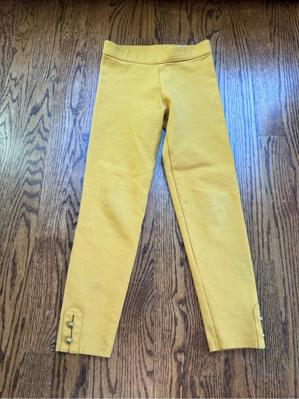 Janie and Jack Mustard Leggings Sz 7 | Free with Bundle